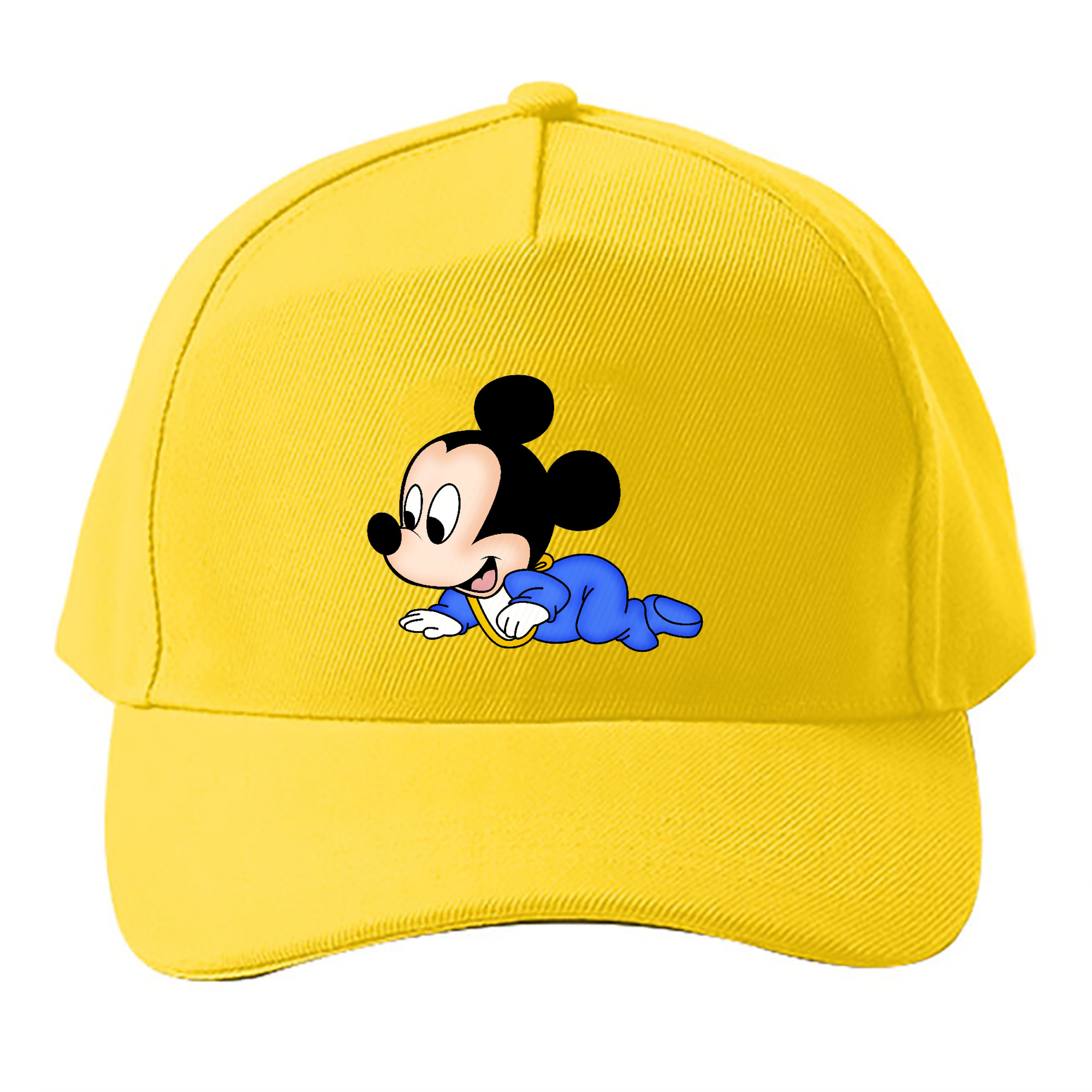 （画像用） ミッキーマウス Mickey Mouse ベースボールキャップ 綿100％ 男女兼用 帽子 スポーツ